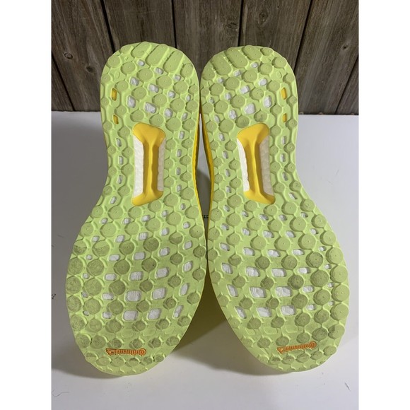 ADIDAS PHARRELL X ADIDAS SOLARHU GLIDE MEN SIZE 10.5 NEW BRIGHT YELLOW - Picture 7 of 10